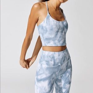 Carbon38 blue tye-dye bralette